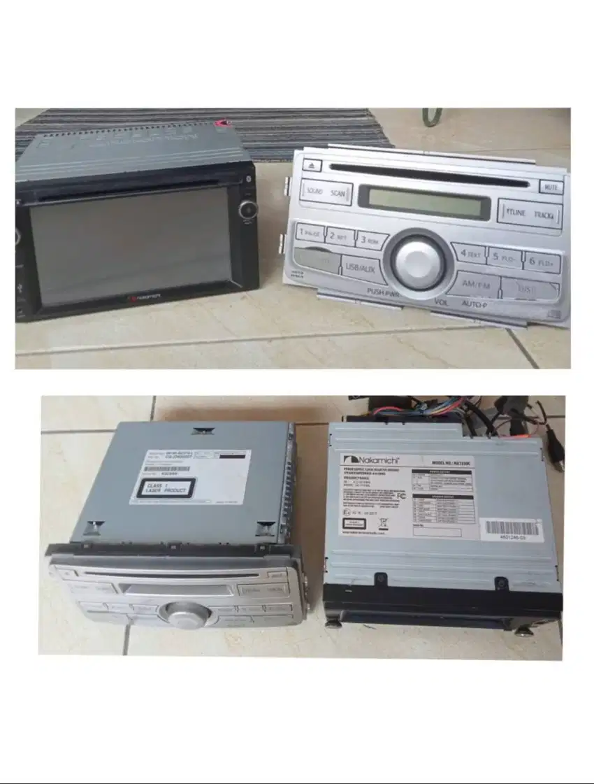 tape mobil merk panasonic dan nakamichi