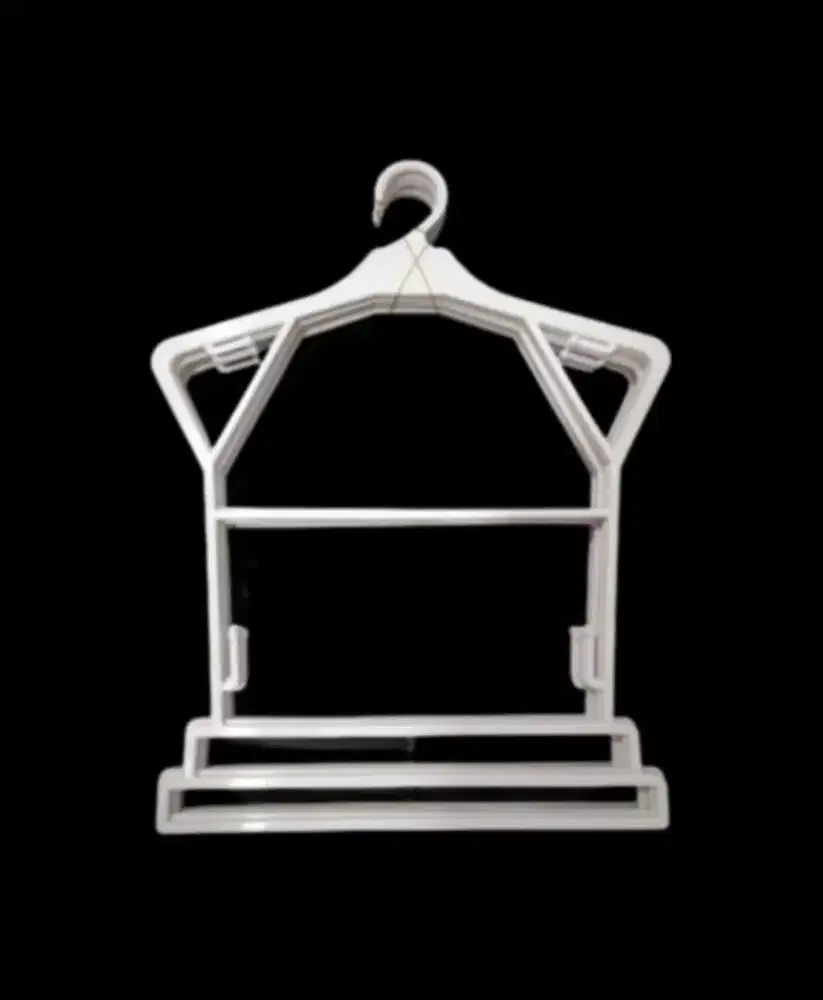 Gantungan Hanger Baju Setelan Anak 100 pcs