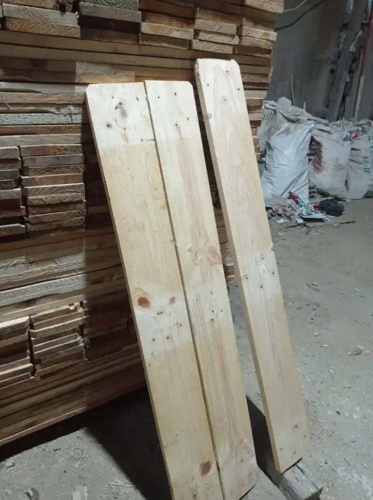 Papan kayu jati belanda 120x14x2