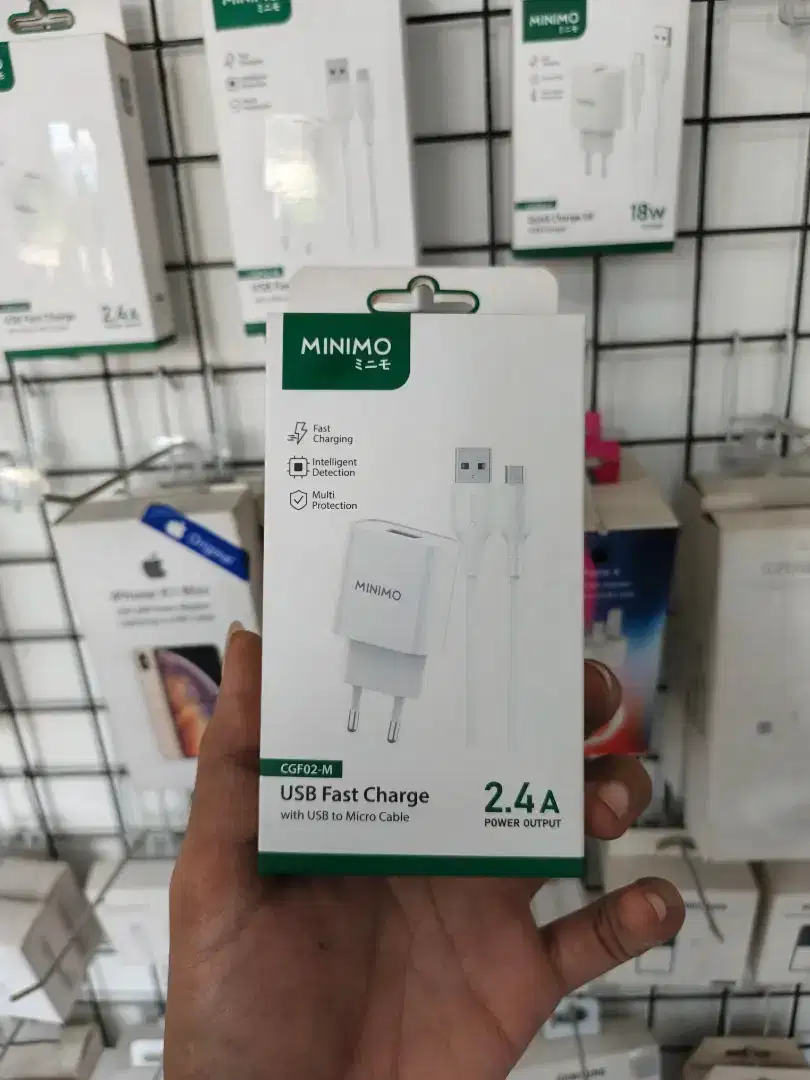 CHARGER SET TYPE-C MINIMO