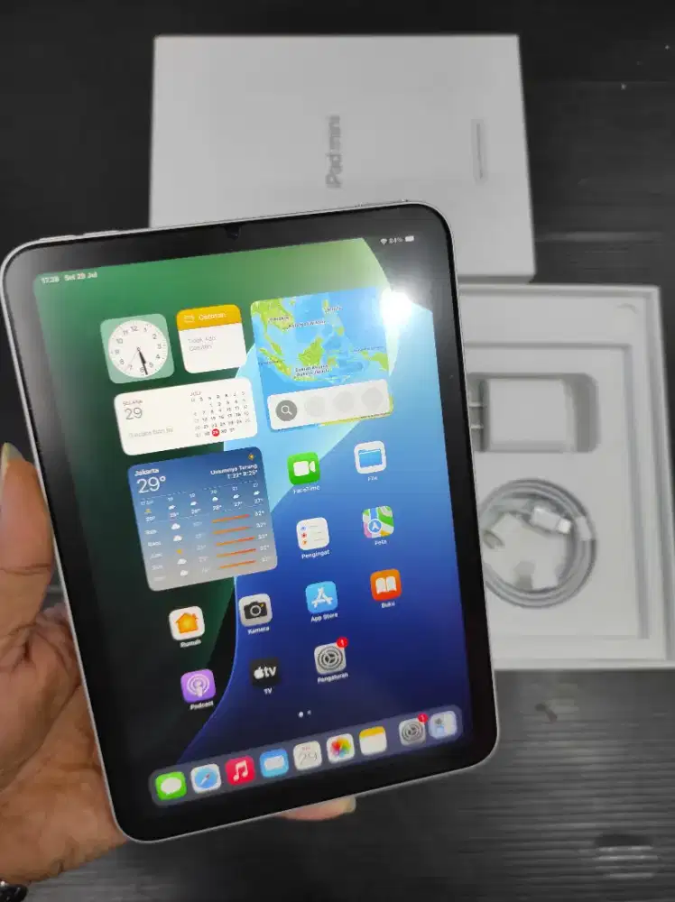 Ipad mini 6 256 wifi
Region America
Mulus 99%
Fulset original