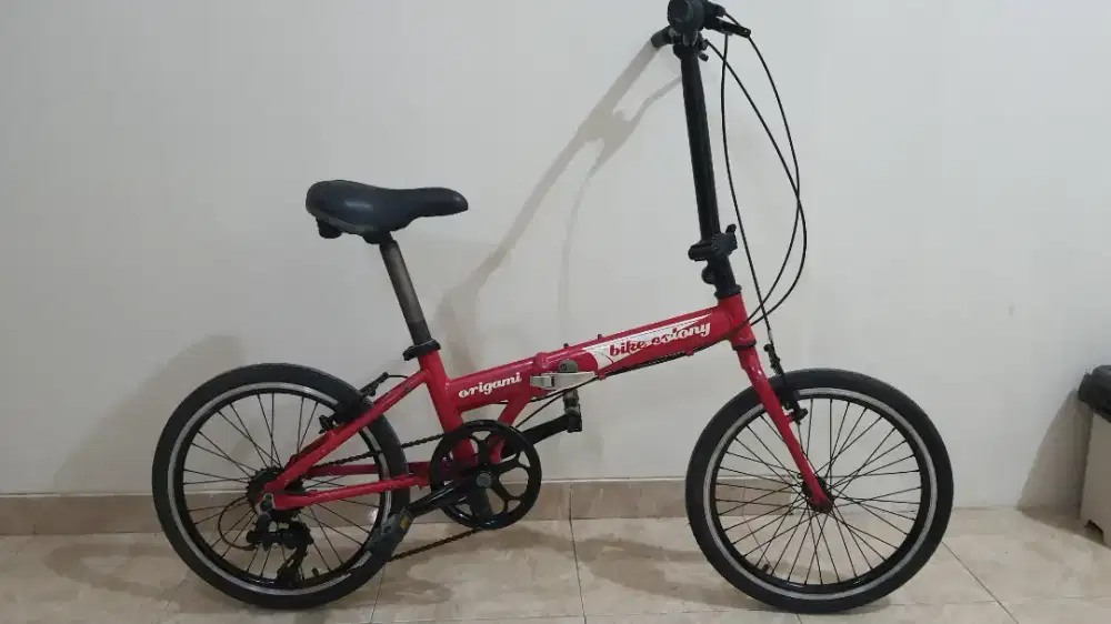 ((JUAL))SEPEDA LIPAT BIKE COLONY ORIGAMI BAN 20 INCH RARE
