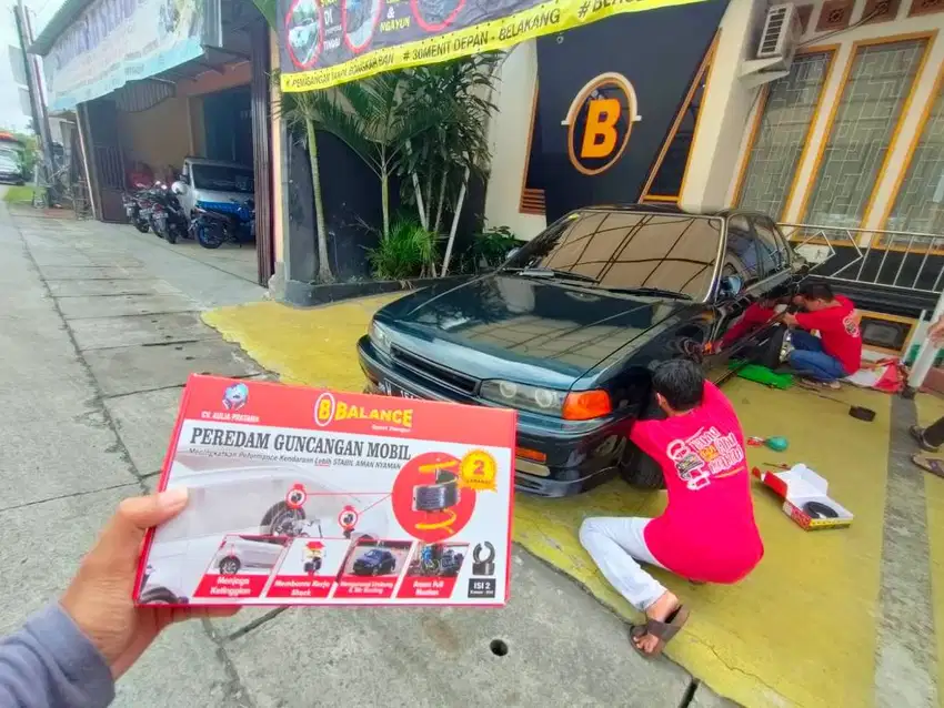 Siap-Siap mobil SENYAMAN BARU dg pasang Balance Peredam Guncangan