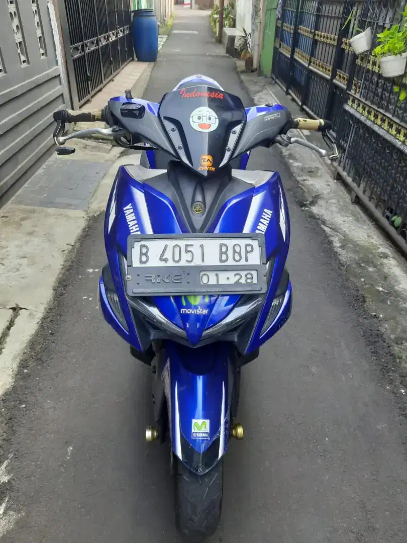 Yamaha Aerox movistar 2017 spesial edition
