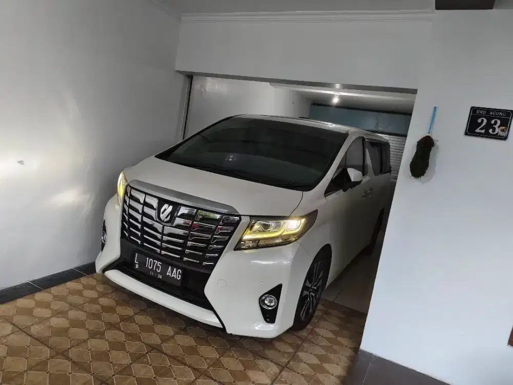 Toyota Alphard 2016 Bensin