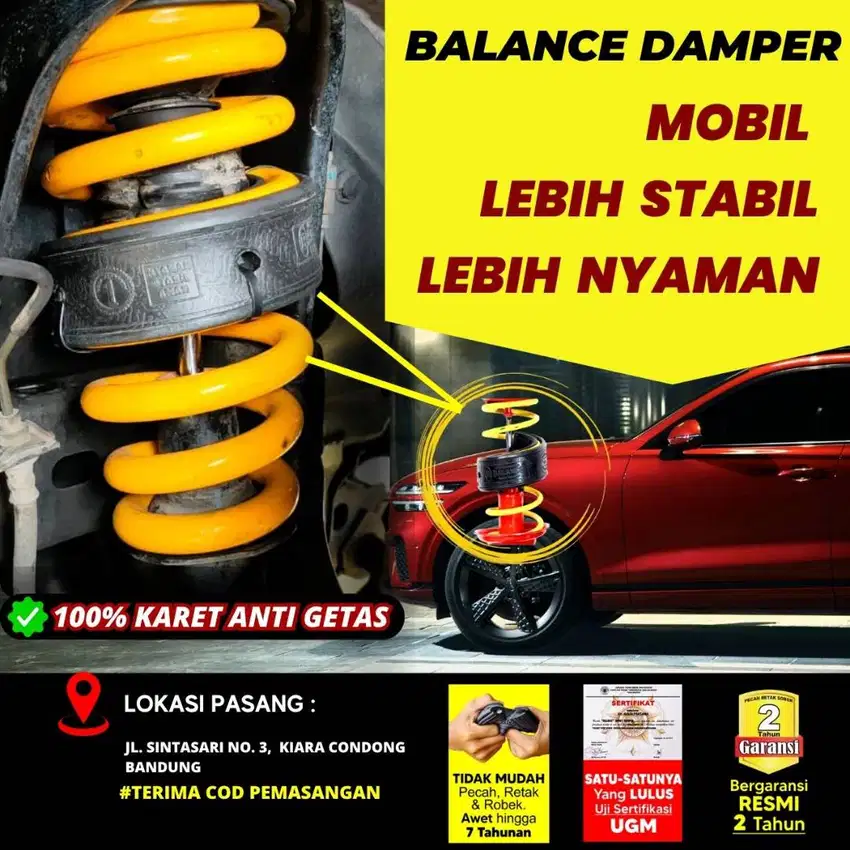 SHockbreaker AWET Bertahun Tahun ! Kuncinya psg Balance Peredam SHock