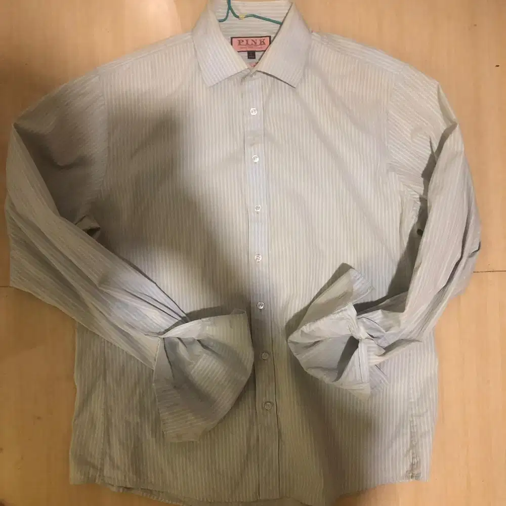 Kemeja formal pria Pink by Thomas Pink