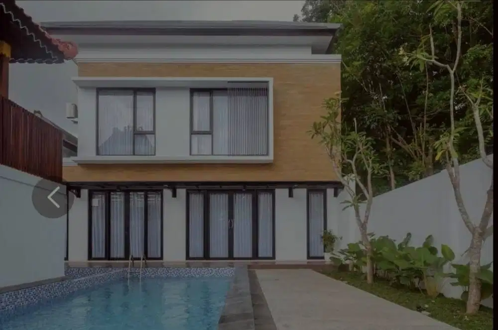 dijual villa di bangunjiwo bantul kasihan full furnished belakang UMY