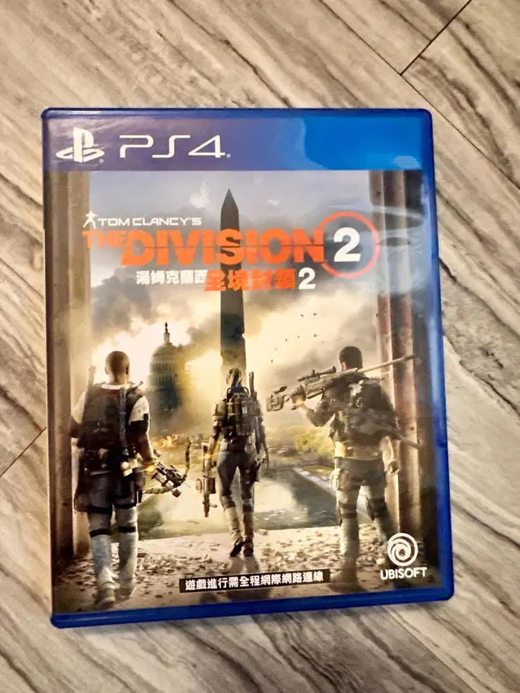 THE DIVISION 2 BLUERAY GAMES PS4
