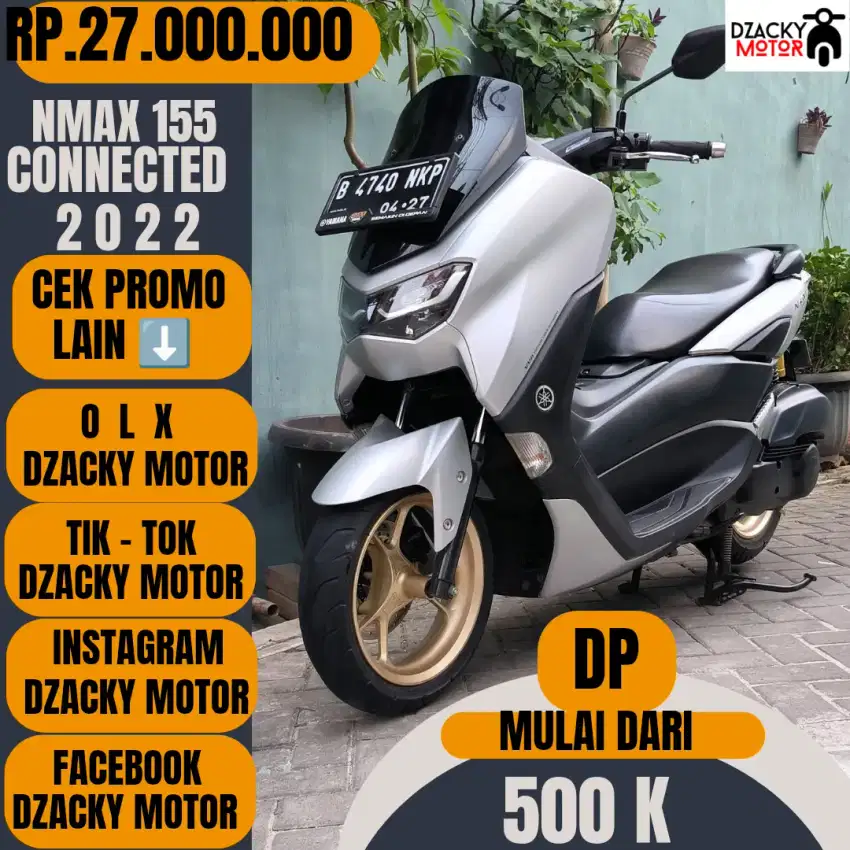 NMAX 155 CONNECTED 2022 SECOND LIKE NEW
