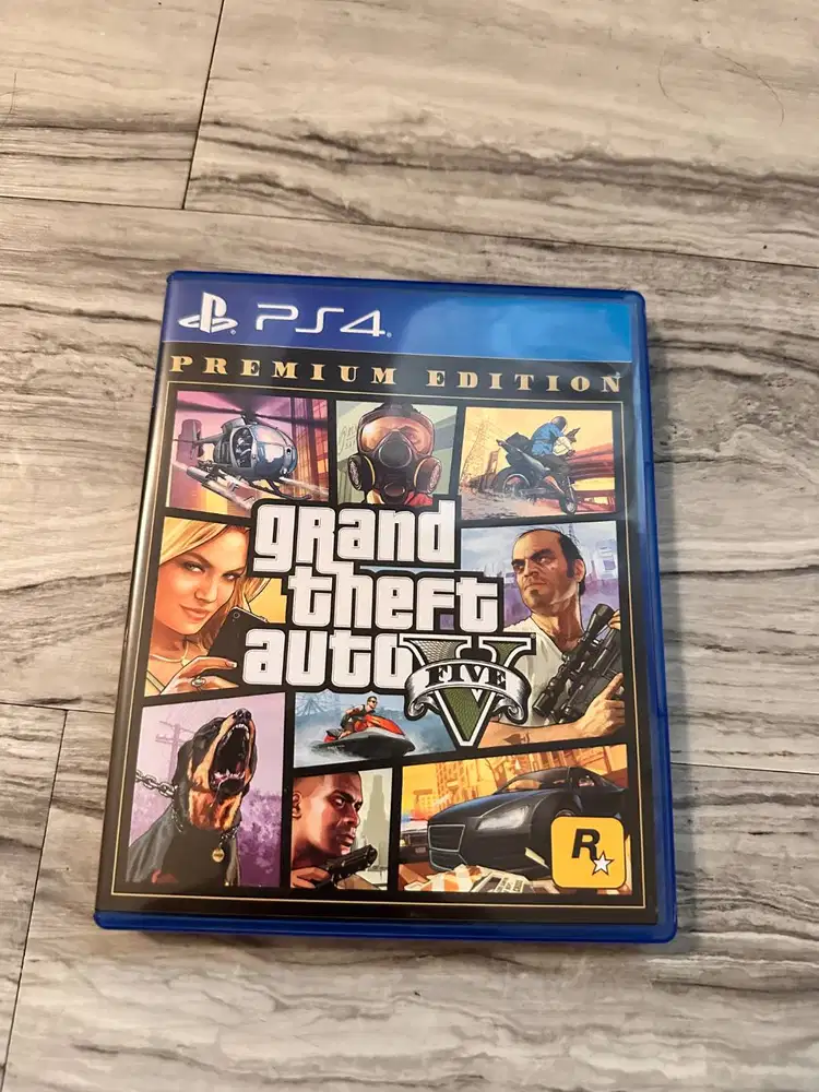 GAMES PS4 GTA V GRAND THEFT AUTO V PREMIUM EDITION