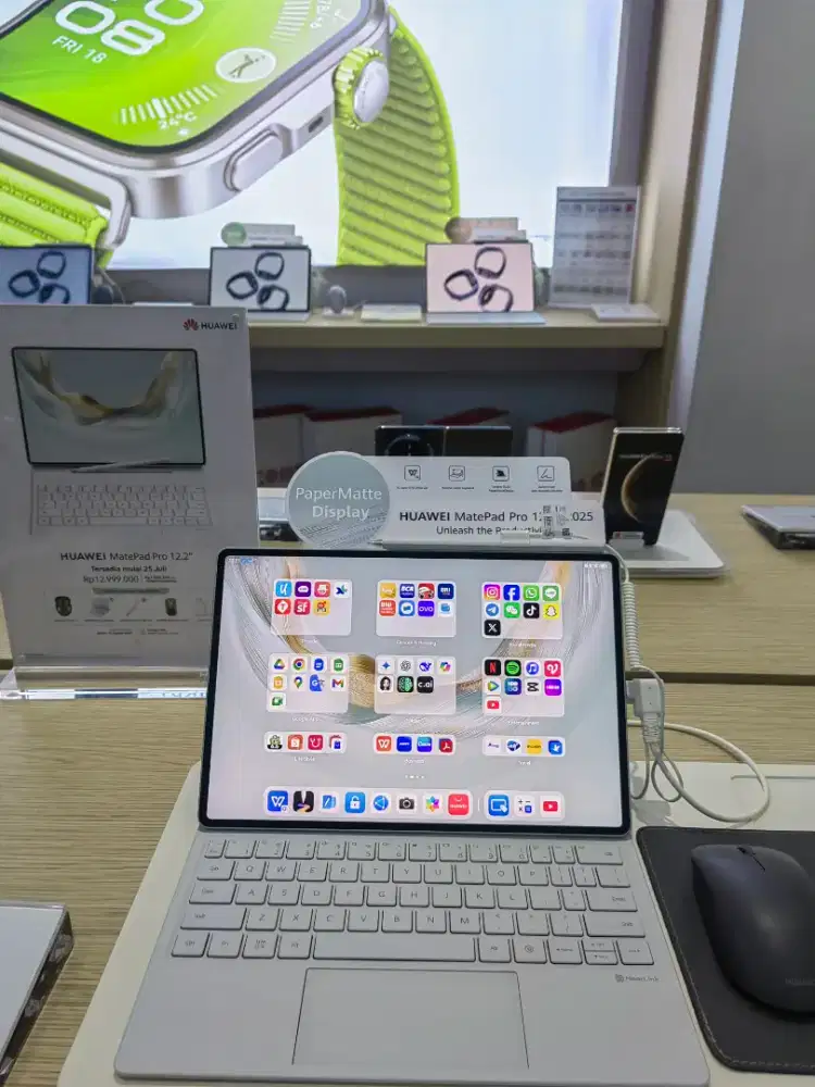 Huawei Matepad Pro 12.2 12/512GB Wifi only Free Lengkap