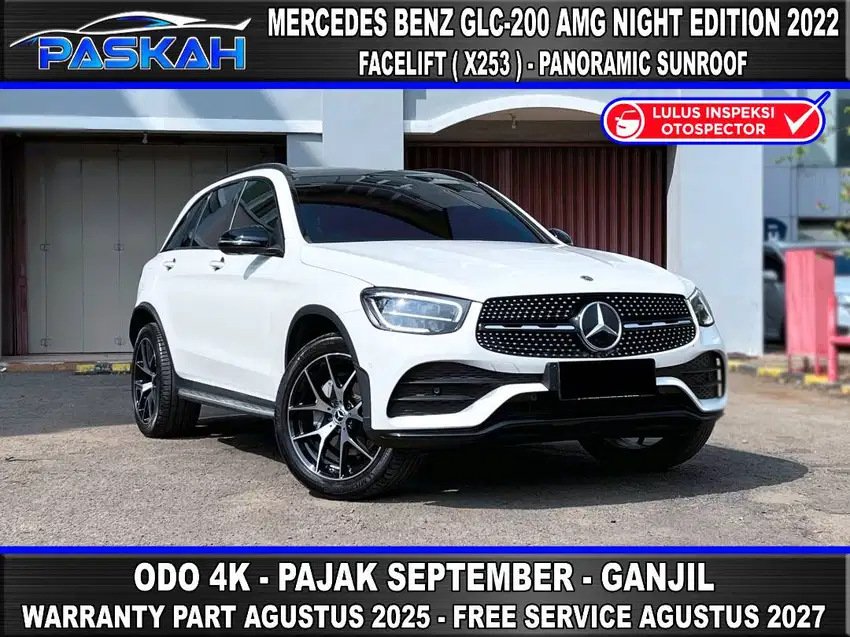 BUNGA=4% GANJIL TAX=SEPTEMBER Odo=4k GLC200 AMG Night Edition 2022