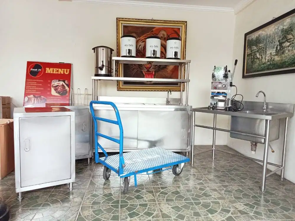 Ice Bin Station Stainless 2 susun