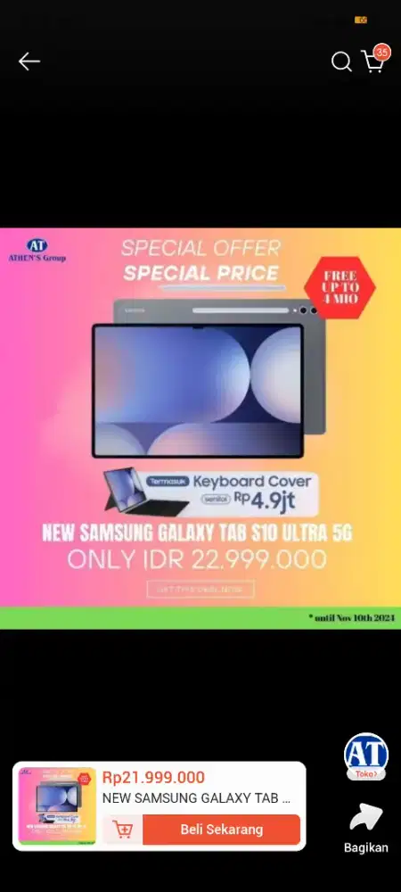 Tab Samsung Galaxy Tab S10 Ultra