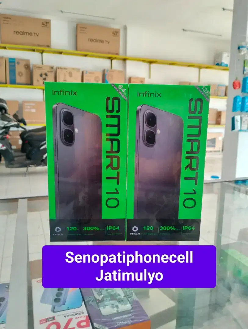Infinix Smart 10 Ram 4+4/64  GB Terbaru!! Harga Grosir!!