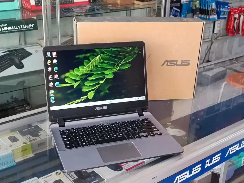 Asus A407M Fullset SSD + Hardisk