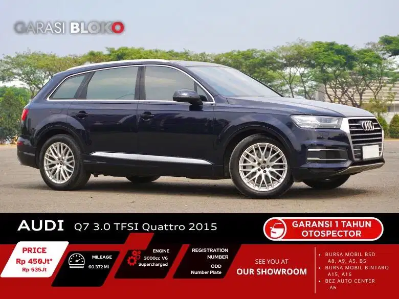 Audi Q7 3.0 TFSI Quattro AWD 2015