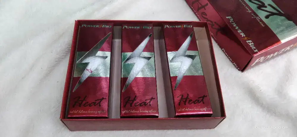 Bola golf power blitz heat 8 pcs