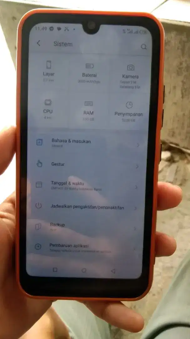 Itel A26 masih lumayan mulus