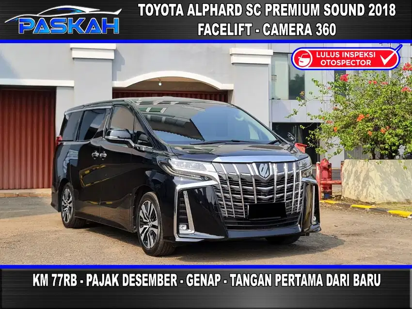 Body kit Original Toyota Bunga=4% Alphard SC 2018 ALPHARD G ATPM 2018