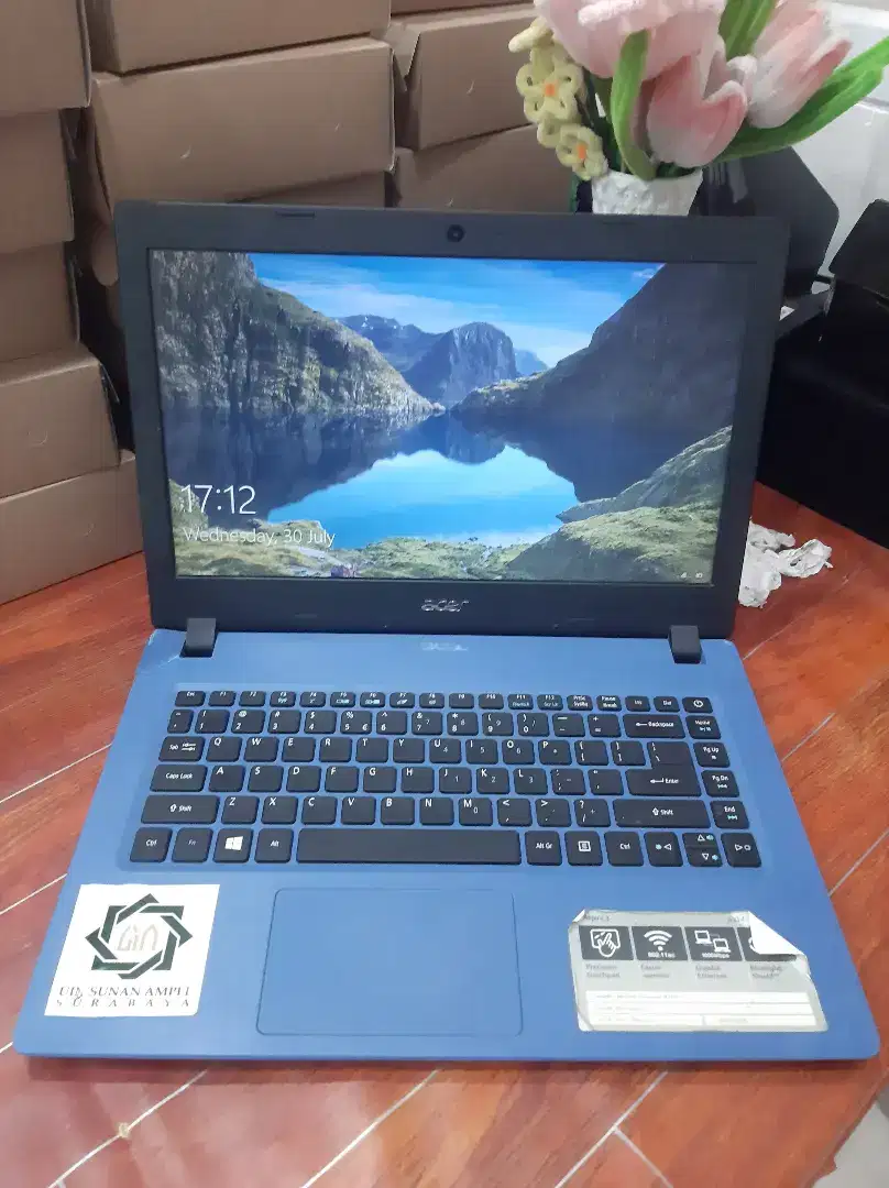 Laptop acer A314-31 Ram 4GB SSD 500GB mulus