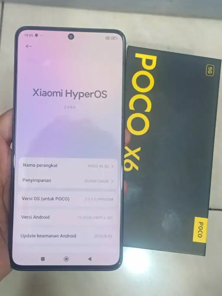 POCO X6 5G 12/256 Fullset