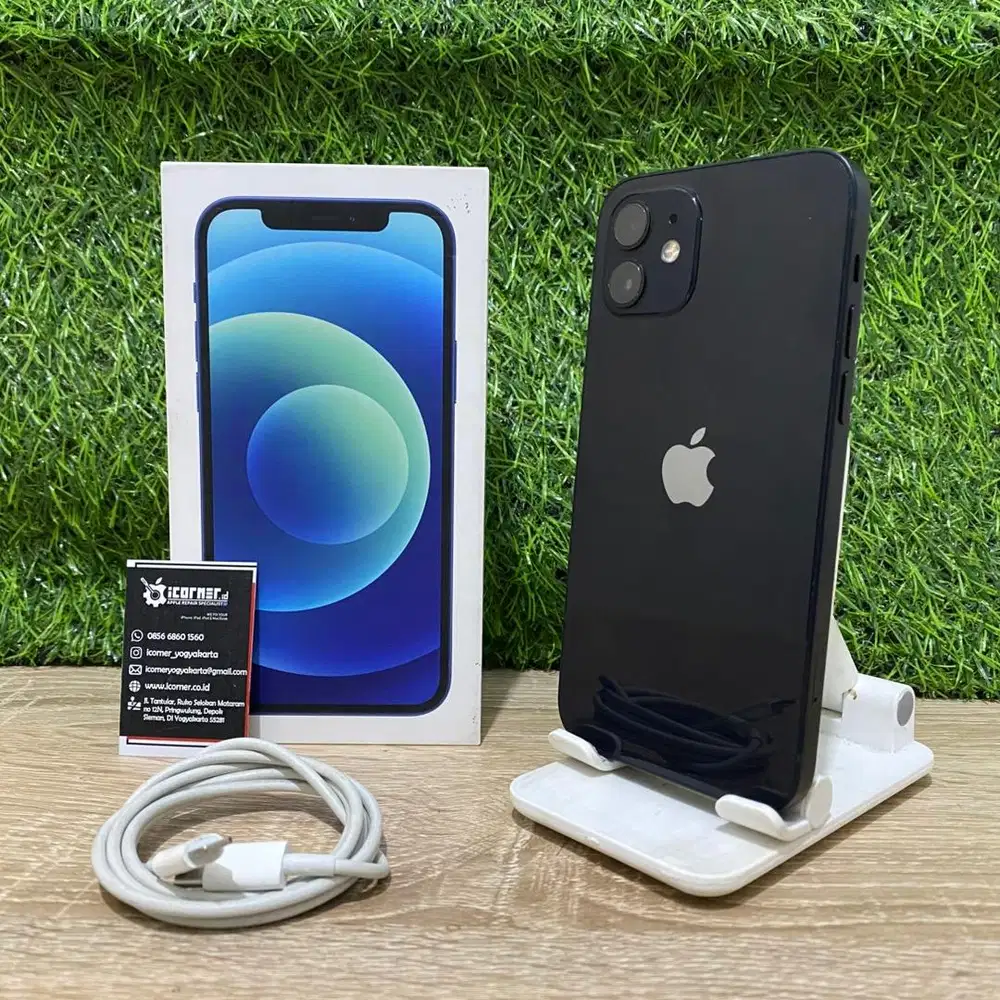 iPhone 12 256GB - Ex iBox - Black - HP Apple