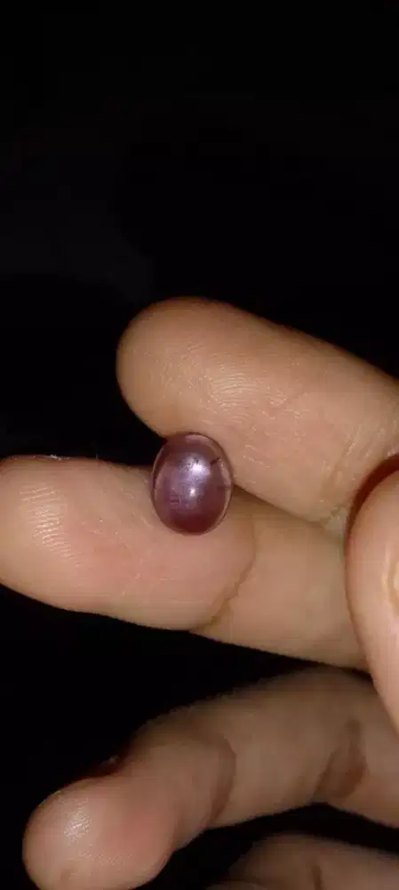 Natural light purple amethyst