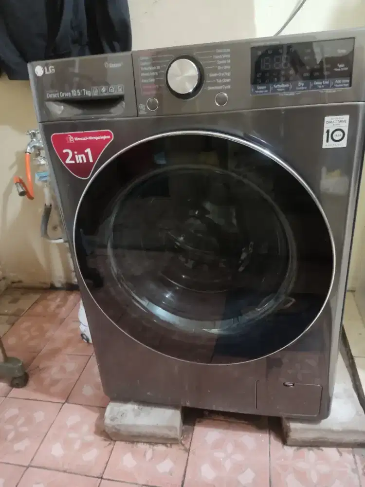 Mesin cuci 1 LG tabung Drying Express JUAL BU PINDAHAN