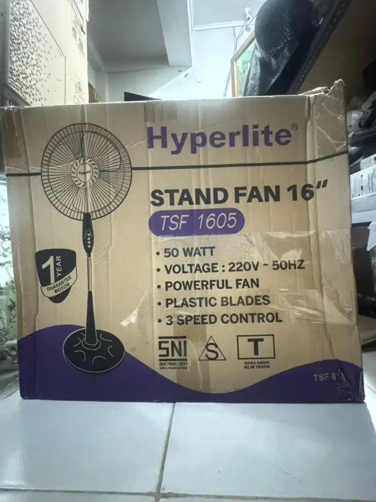 SALE!!! Kipas angin berdiri 16’’ (BARU) - kipas angin hyperlite
