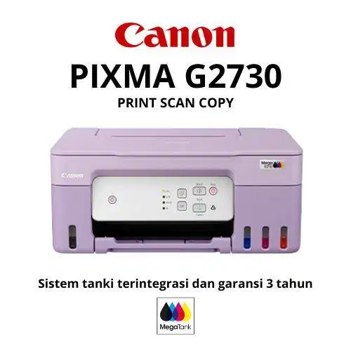 CANON PIXMA G2730 Print Scan Copy Garansi 3 Tahun Promo Resmi