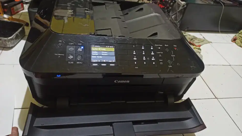 Canon MX 927 prin scener copy color  DVD CD wiffi  fungsi normal
