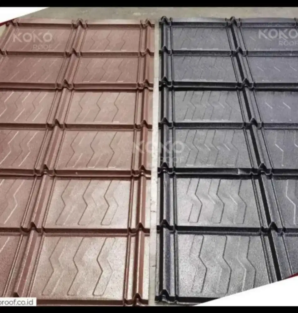 Genteng metal koko roof tebal 0.25 SNI