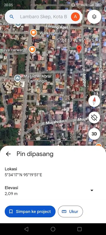 Tanah strategis di pusat kota banda aceh
