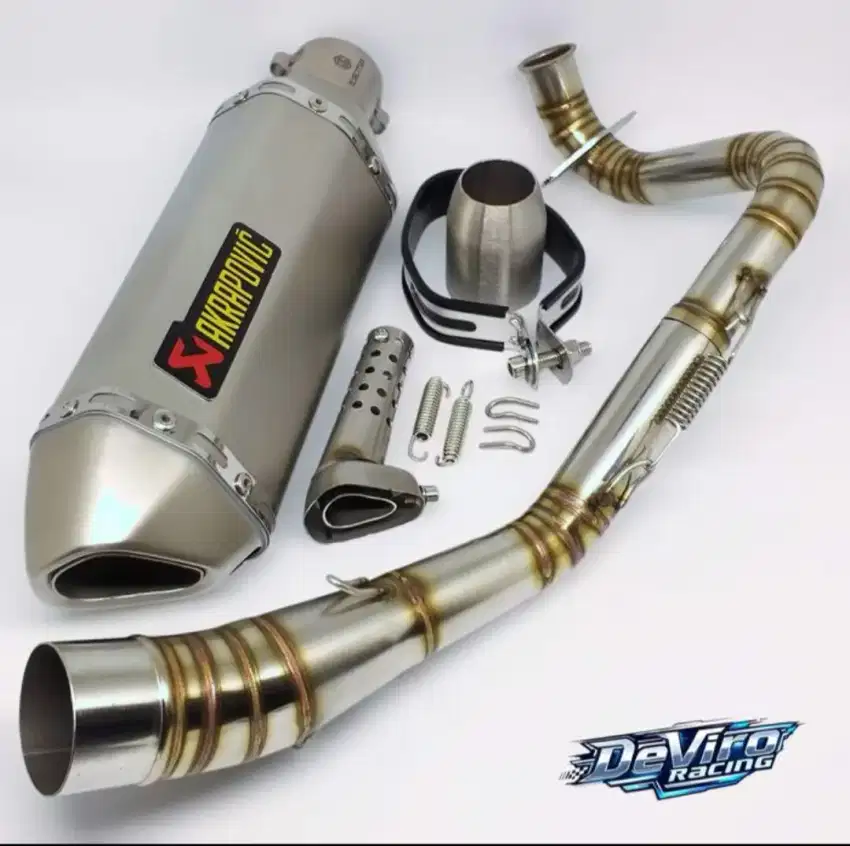 Dijual Knalpot Akrapovic HZT Full System ADV 160