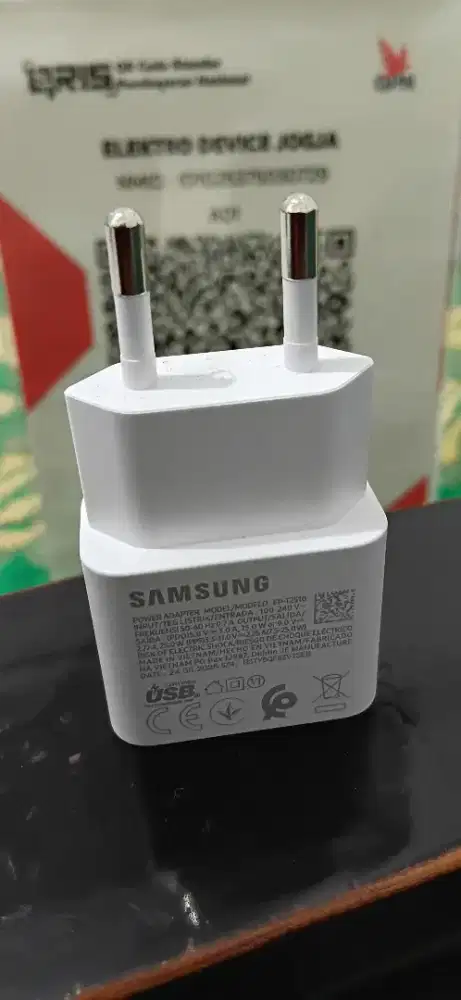 CHARGER SAMSUNG ORI BAWAAN HP SAMSUNG 25W