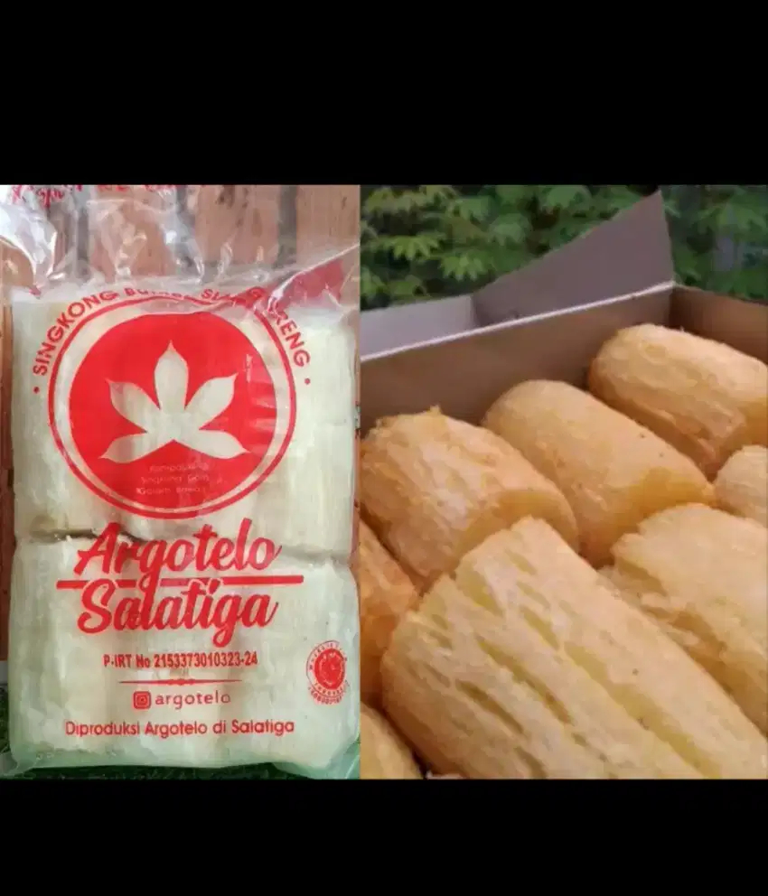 Jual singkong keju getuk argotelo frozen cemilan frozen