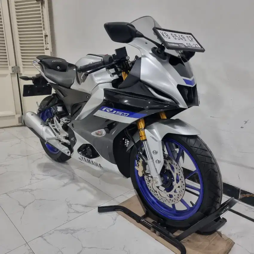 Yamaha R15M ABS QS 2022 Bl 6 pajak panjang 2026 kredit DP 1 jt aja R15