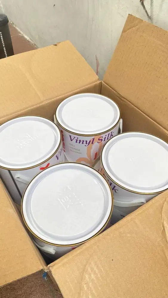 Cat Tembok Mowilex Vynil Silk White Putih