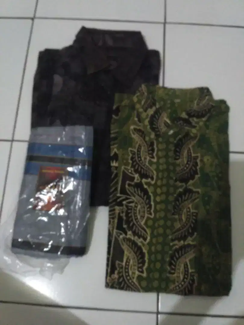 Baju batik+sarung