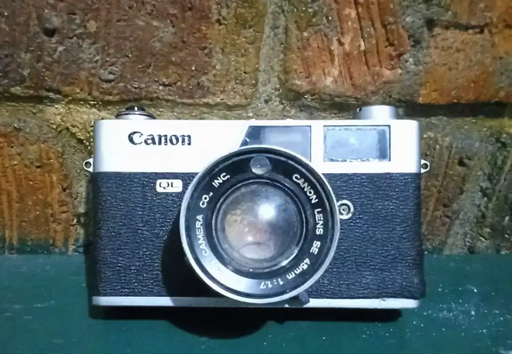Kamera Vintage Analog Canon Canonet QL 17 Made In Japan