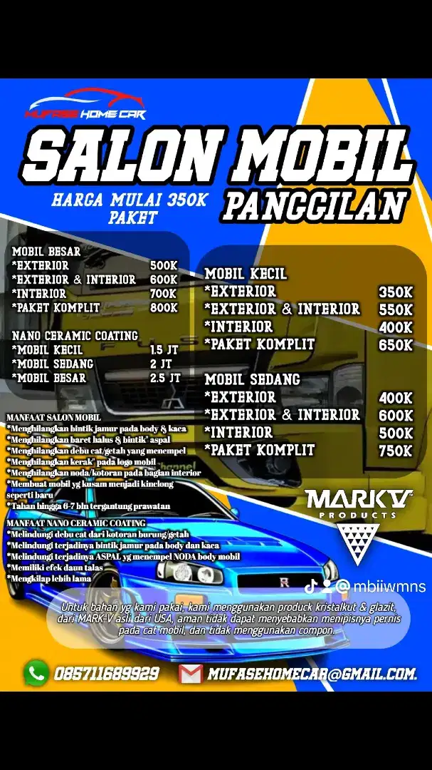 SALON MOBIL PANGGILAN
