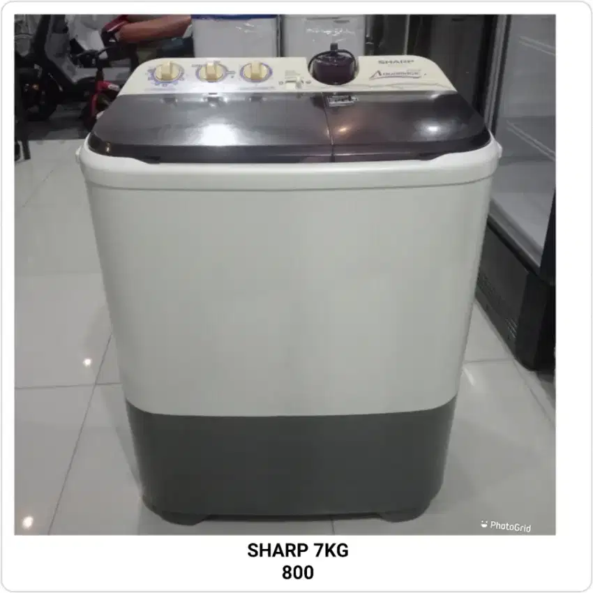 MESIN CUCI 2 TABUNG SHARP 7KG