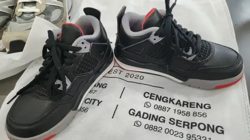 Air Jordan 4 Kids Bred 100% original
