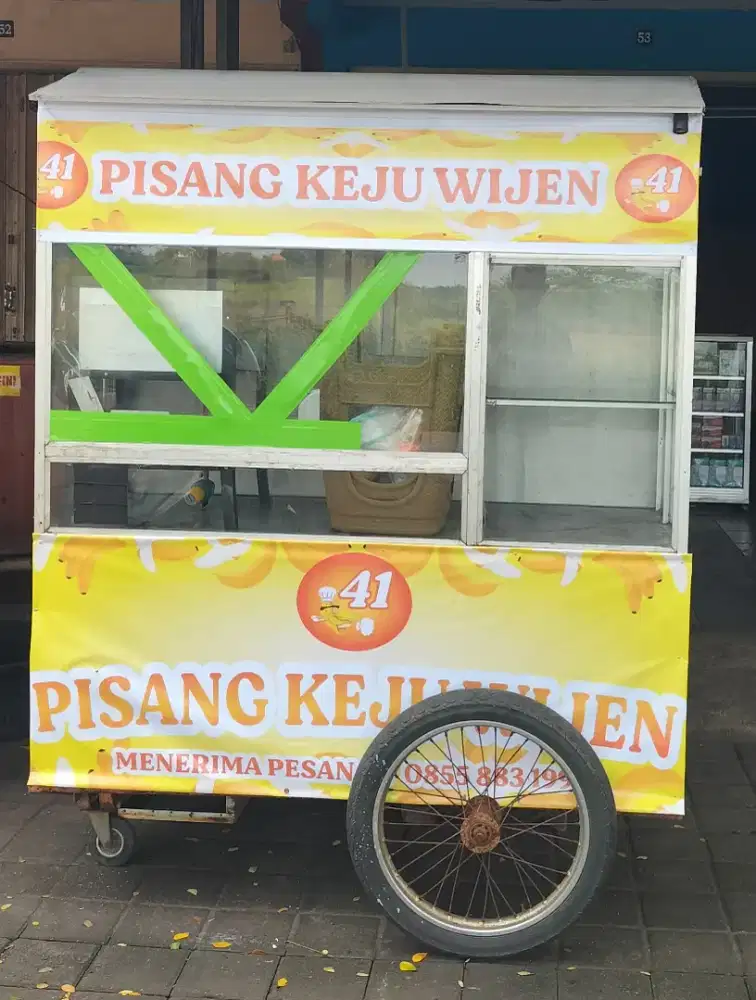 Rombong bekas aluminium