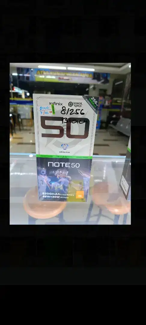 Infinix note 50 ram 8gb 256gb pro wireless charger