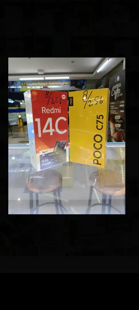 Xiaomi poco C75 8/256 setara redmi 14c resmi