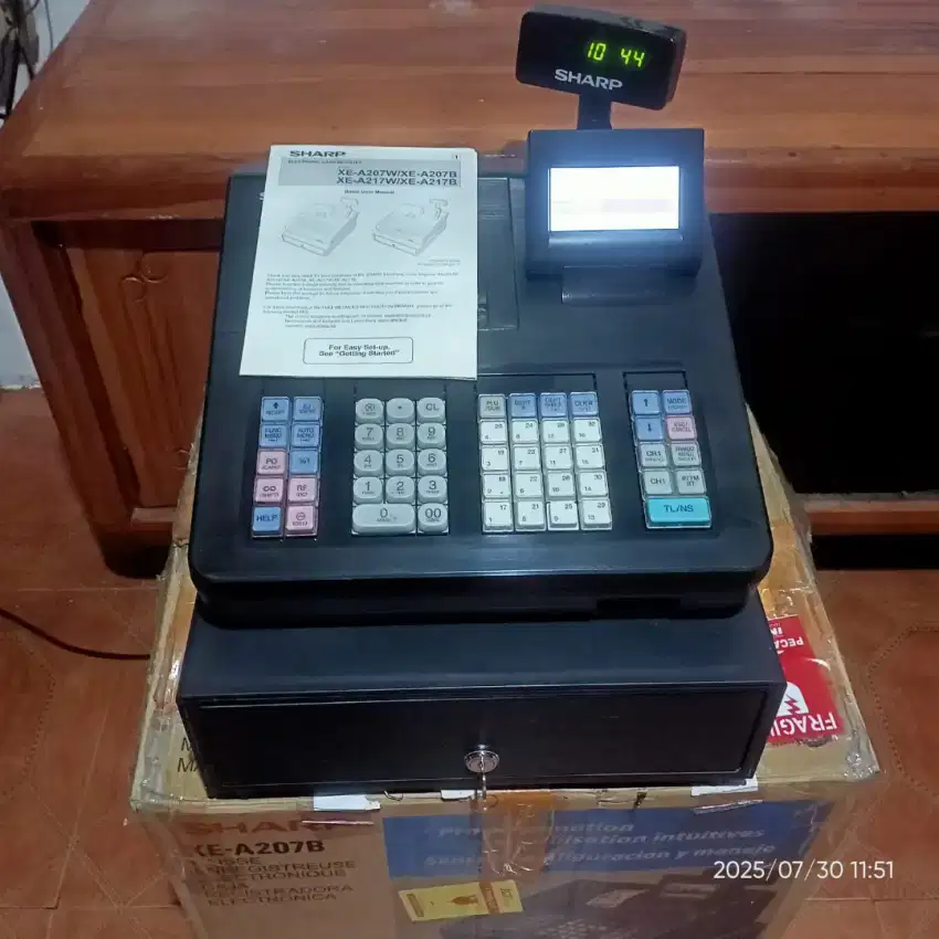 Mesin kasir Sharp xe-a207B