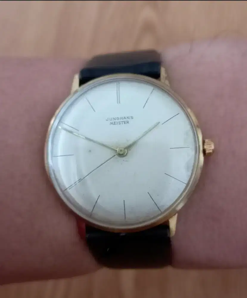 Jam tangan Vintage Junghans Meister Made in Germany 1965
